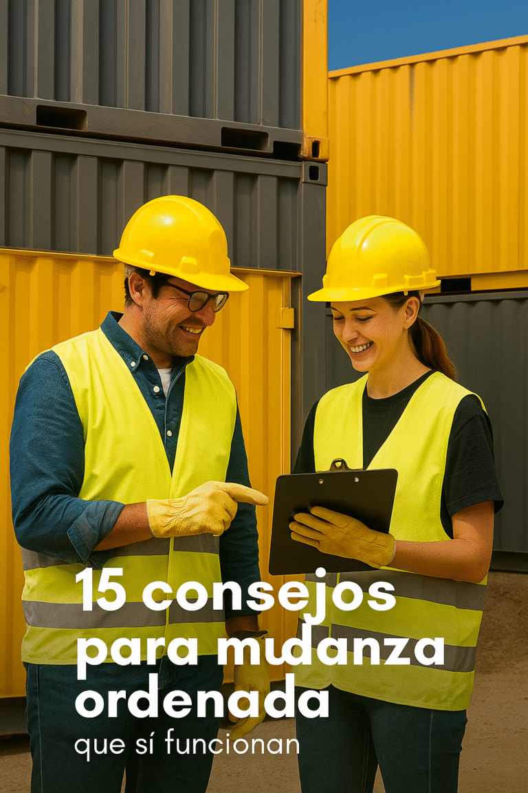 15 Consejos para mudanza ordenada - AMC Bodegaje