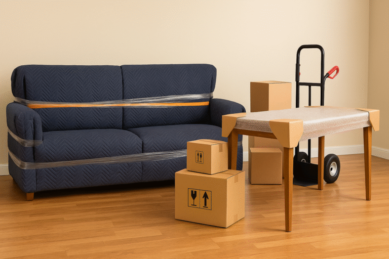 como embalar muebles - amc bodegaje