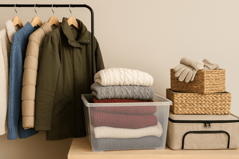 Cómo guardar ropa de invierno - AMC Bodegaje