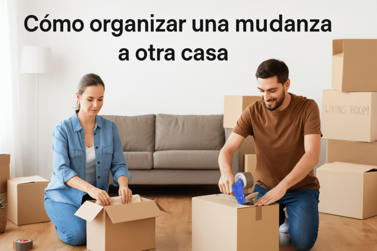 como organizar una mudanza a otra casa - AMC Bodegaje