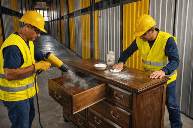Cómo sacar la humedad de un mueble de madera (sin echarlo a perder) - AMC Bodegas